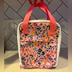 Pink floral cute lunchbox